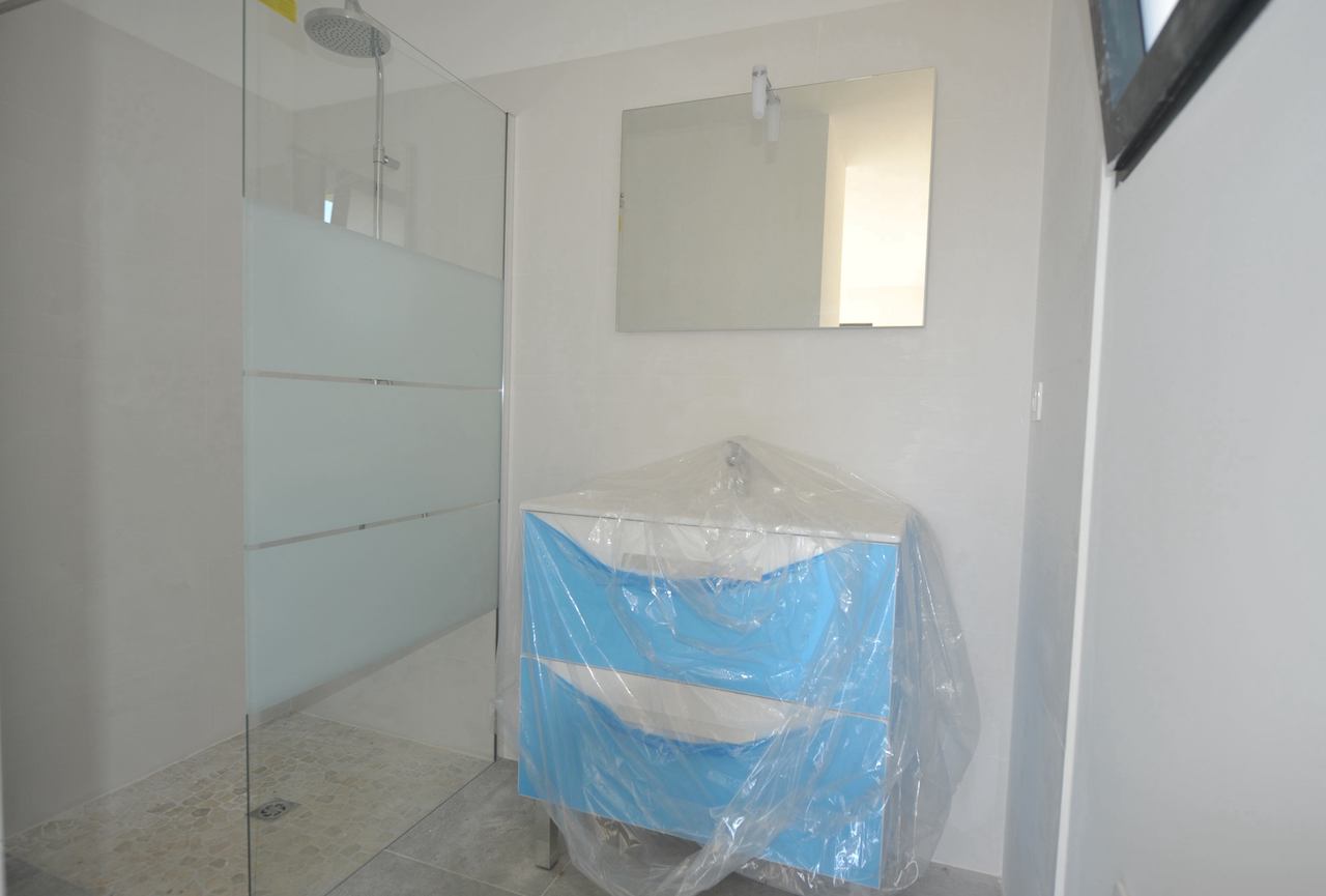 Ste Lucie de porto-Vecchio, à moins de 2 min. de la plage de Fautéa: VILLA T-4 NEUVE de plain-pied et PISCINABLE. Ste Lucie de porto-Vecchio, à moins de 2 min. de la plage de Fautéa: VILLA T-4 NEUVE de plain-pied et PISCINABLE.