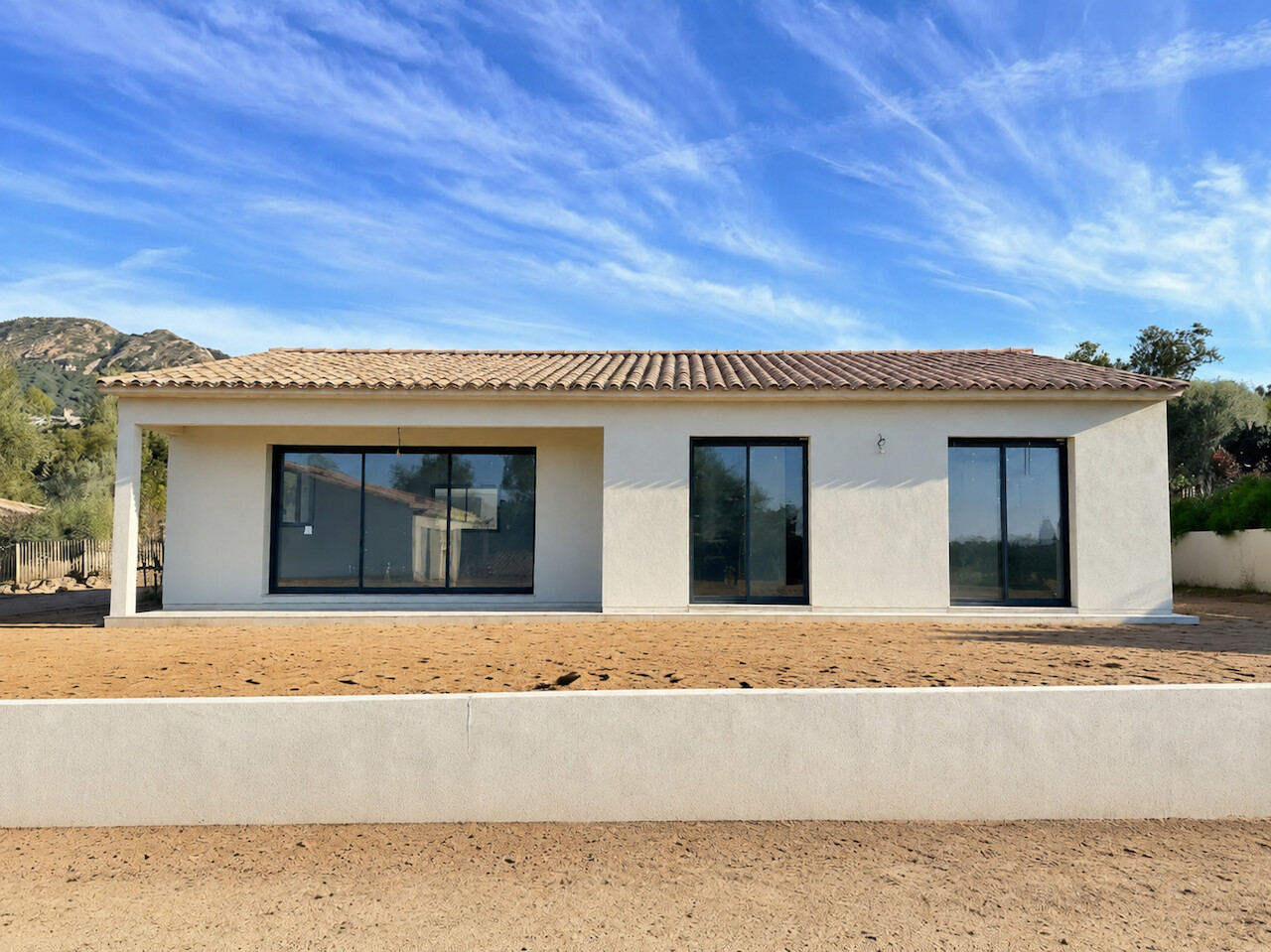 Fautéa — Villa T4 neuve de plain-pied, piscinable