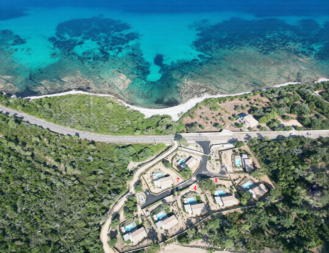 FAUTÉA: Dans résidence sécurisée, BERGERIE NEUVE VUE MER avec PISCINE, ACCÉS PRIVATIF ET SÉCURISÉ À LA PLAGE À 100M. RENTABILITÉ IMMÉDIATE et TVA RÉCUPÉRABLE.