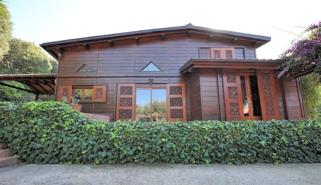 Secteur résidentiel du Salario : MAISON D'ARCHITECTE ossature bois.