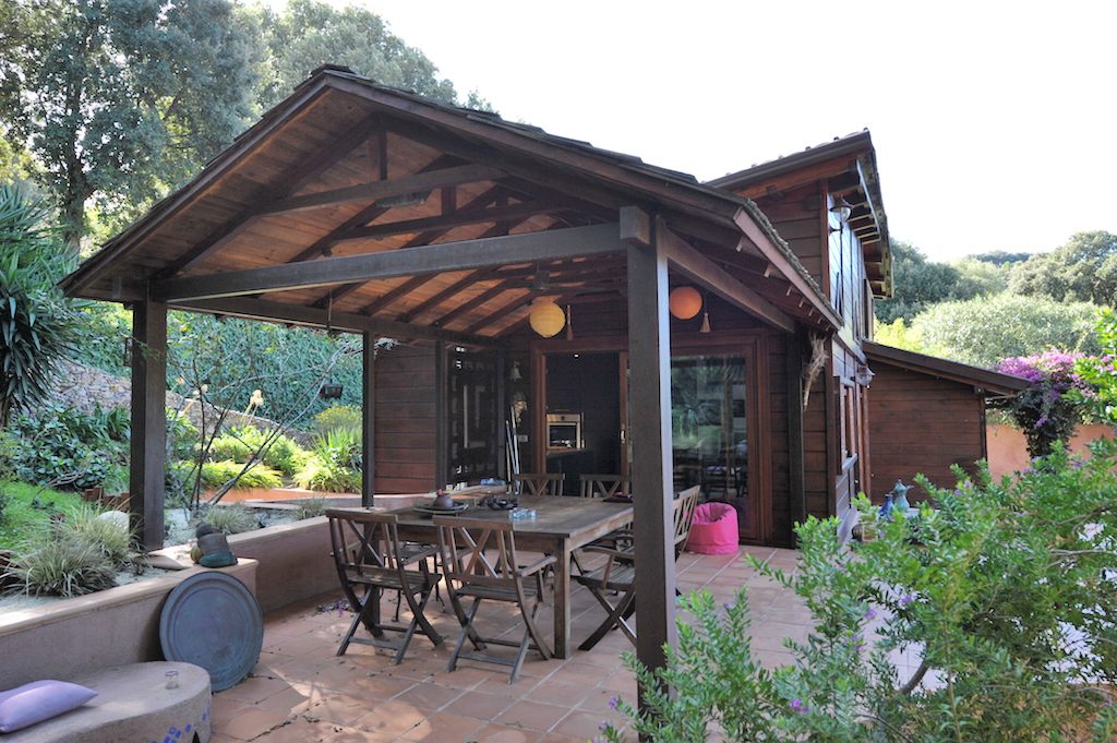 Secteur résidentiel du Salario : MAISON D'ARCHITECTE ossature bois.