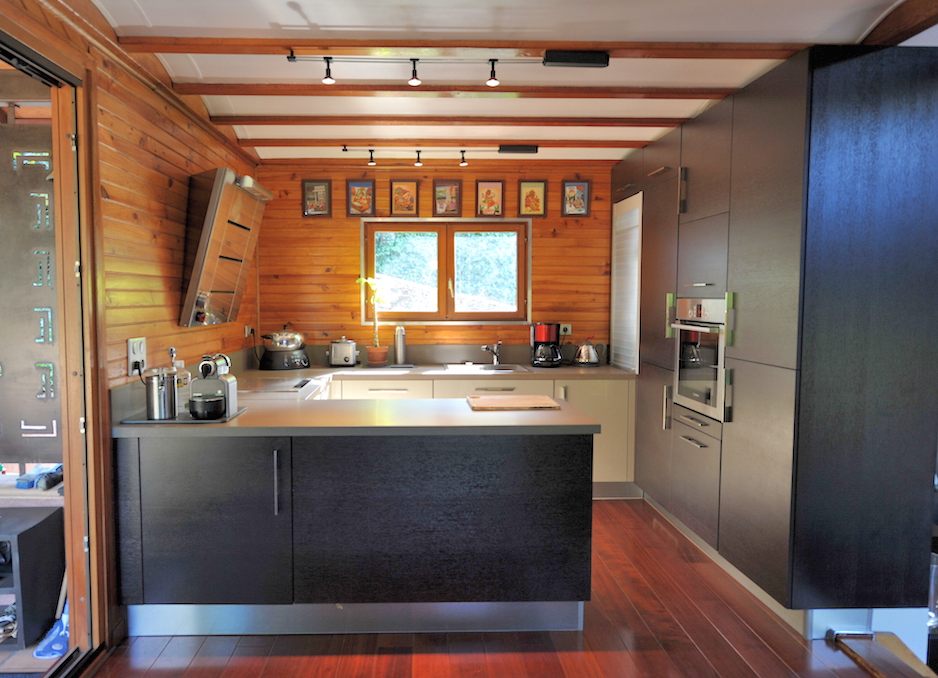Secteur résidentiel du Salario : MAISON D'ARCHITECTE ossature bois.