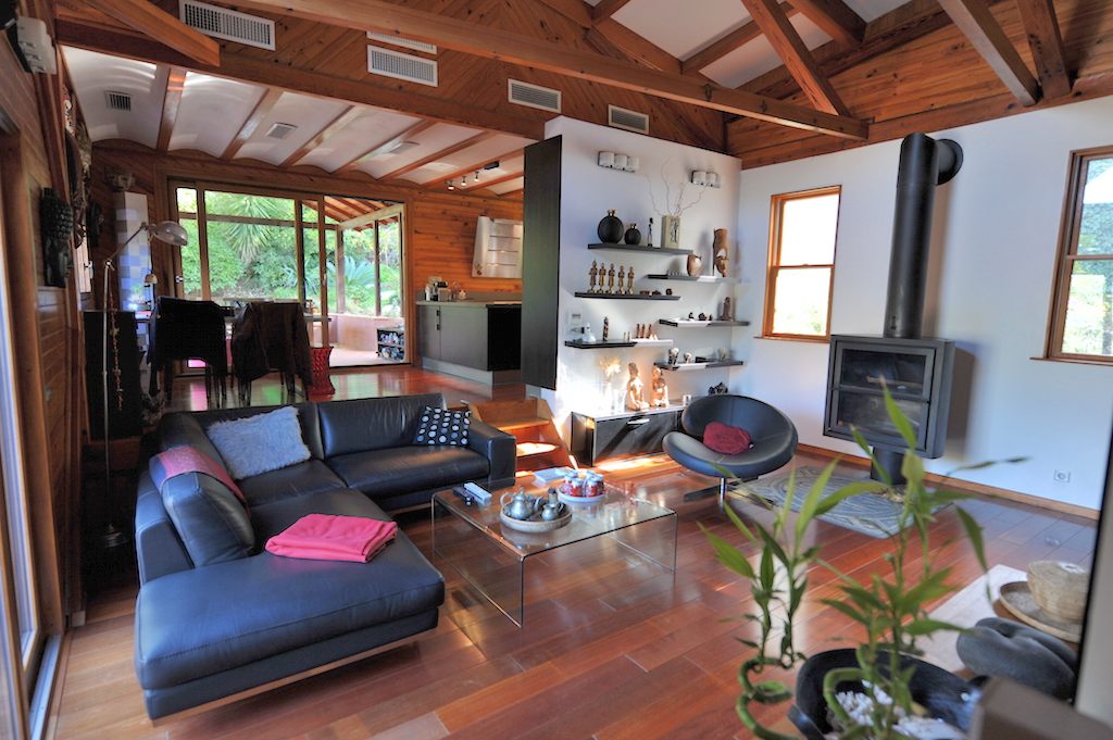 Secteur résidentiel du Salario : MAISON D'ARCHITECTE ossature bois.