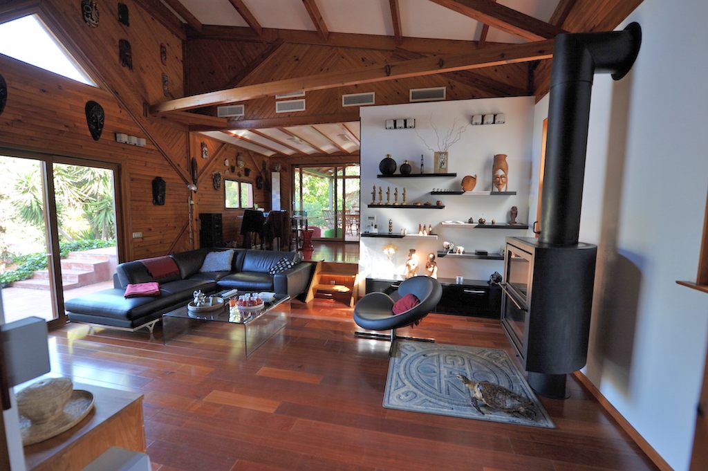 Secteur résidentiel du Salario : MAISON D'ARCHITECTE ossature bois.