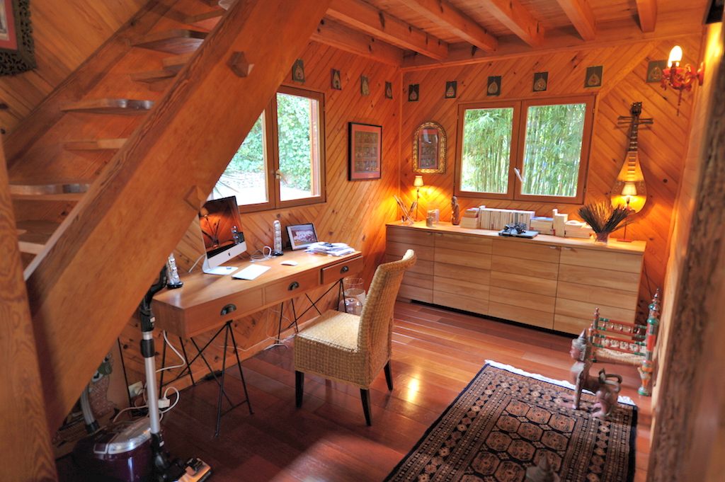 Secteur résidentiel du Salario : MAISON D'ARCHITECTE ossature bois.