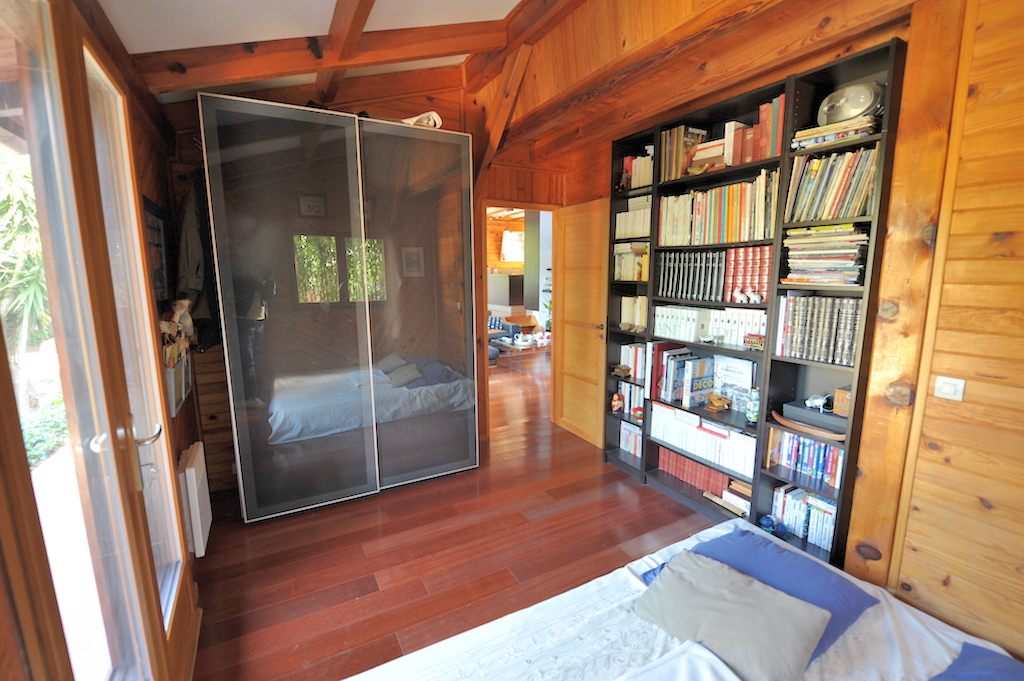 Secteur résidentiel du Salario : MAISON D'ARCHITECTE ossature bois.