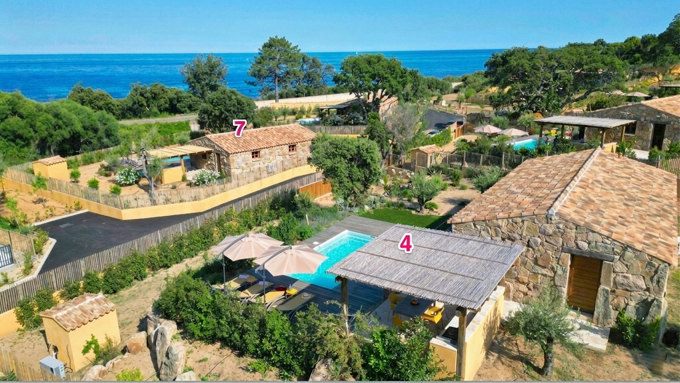 FAUTÉA: Dans résidence sécurisée, BERGERIE NEUVE VUE MER avec PISCINE, ACCÉS PRIVATIF ET SÉCURISÉ À LA PLAGE À 100M. RENTABILITÉ IMMÉDIATE et TVA RÉCUPÉRABLE.